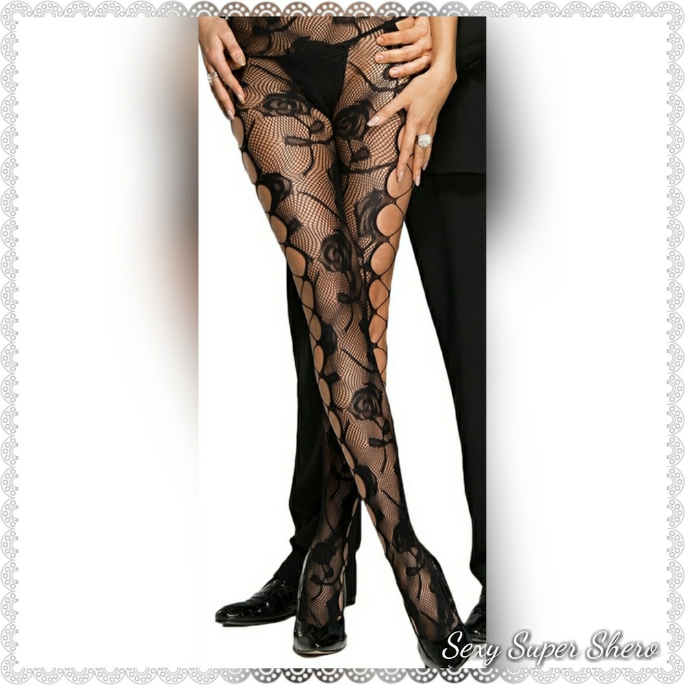 🆕Super Sexy Rose Lingerie Bodystocking - Picture 4 of 5